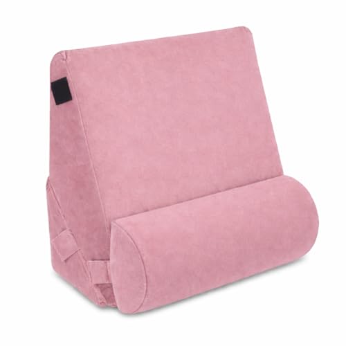 Image of Adjustable Memory Foam Wedge Pillow with Head Rest, Multi-Purpose Back & Leg Support Cushion for Bed & Sofa, Soft Removable Washable Cover, Durable Design - 56 x 53 x 38 CM (Onion)