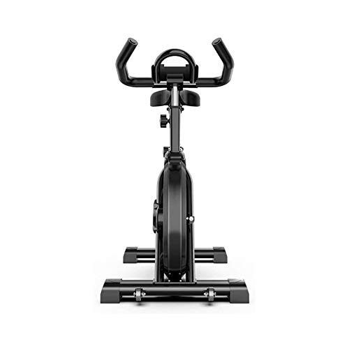 Image of Exercise Bike Intelligent Bike Smart Ultra-Quiet Running Sports Pedal Bicycle /Aerobic Training (Black)