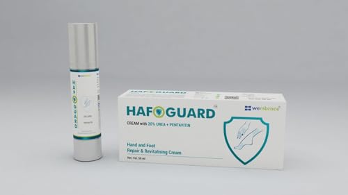 Image of Hand & Foot Repair Cream - 20% Urea + Pentavitin for Supercharged Hydration - Paraben-Free Formula for Soothing- Dry, Itchy Skin - Repair and Revitalizing Cream for Hands and Feet.