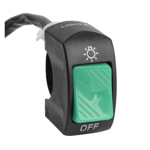 Interruptores modificados moto para solucionar fallos de botón de faro Green
