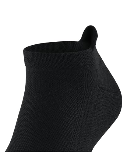 FALKE Unisex Cool Kick Sneaker Socks, Black (Black 3000), 6.5-8.54