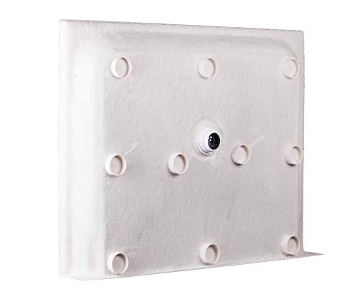 Uni-Green Curbless Acrylic Shower Base 62X36In | Barrier Free Shower Base With Center Drain In White Color #TOP2