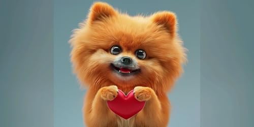 Diamond painting amour de chiot idée cadeau originale loisirs créatifs