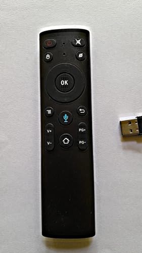 Anidhi™ Universal TV Remote Air Mouse, Voice Fly Mouse 2.4GHz Connection Air Remote Mouse for Android TV Box/PC/Smart TV/Projector/HTPC/All-in-one PC/TV