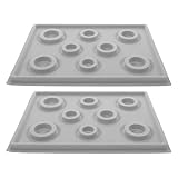 Plateaux à bijoux pour présenter vos bijoux – parfaits pour les projets de loisirs créatifs, les passionnés de loisirs créatifs, l'enfilage de perles, l'alignement des perles sur le fil, le tri et l'organisation. plateau à perles à faire soi-même
