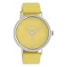 Produktbild Oozoo Damenuhr mit Lederband 42 MM Colours of Summer Palmen Zifferblatt Unicolor Gelb C10169