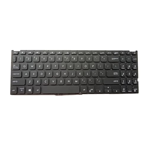 �č��o�b�N���C�g�t���L�[�{�[�h�AAsus �ƌ݊����AVivobook �ƌ݊����AF512 F512DA F512J F512UA X512 X512D X512U(Silver US backlit)