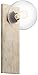 Kichler 44298WWW Marquee Sconce, 1-Light 75 Watts, White Washed Wood