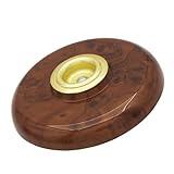SHINYPASING Cello Endpin Stopper Pad Non-slip Floor Protector with Brown Rubber Grip for Orchestral String