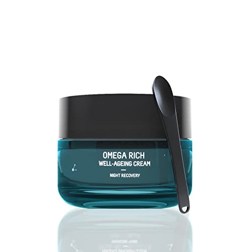 Freshly Cosmetics crema de día y noche Omega Rich. Ayuda a reducir los signos del envejecimiento. Crema hidratante que reduce arrugas y líneas de expresión, 50 ml