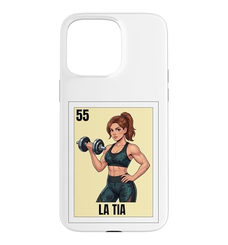 Funny Mexican Design for Aunt Fitness Version - La Tia �X�}�z�P�[�X iPhone 15 Pro Max �p
