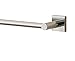 Valsan 67646 Braga Bathroom Towel Rail With Finish: Satin Nickel