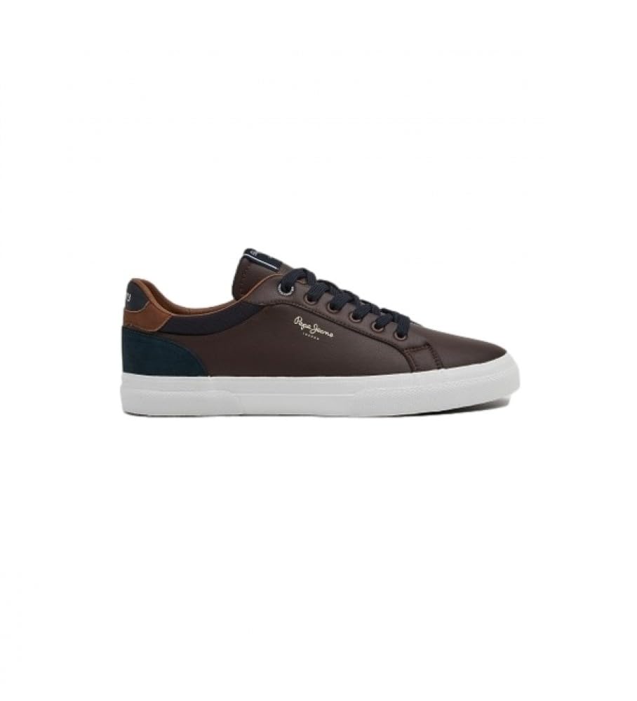 Pepe Jeans Men's Marron Sneakers Kenton