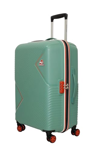 Image of American Tourister Kamiliant 3 Pc Set 55 Cms, 68 Cms & 79 Cms Small, Medium & Large Polypropylene (PP) Hard Sided 8 Spinner Wheels Luggage /Trolley Bag with Number Lock,Multi Color (Slate Grey)