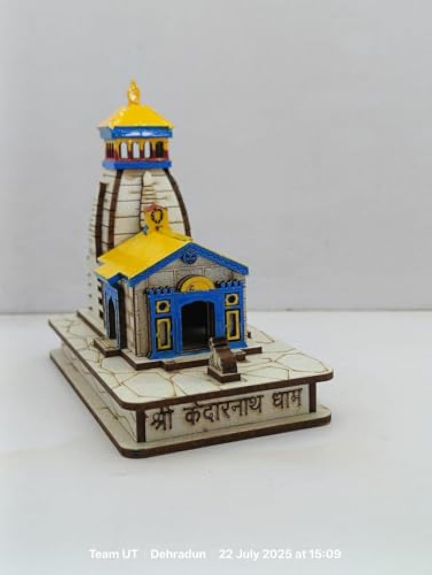 12 Jyotirlinga Temple Color 3D Model Set