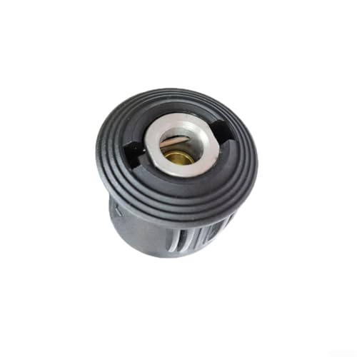 Feegow Connecteur rapide K2-K7, M22 Adaptateur de tuyau fileté 14 mm avec installation, raccord robuste pour améliorer l'efficacité du nettoyage, accessoire noir (Parksidelavor)