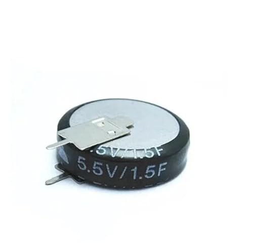 KOKYLEZN 10PCS 1.5F 5.5V Capacitor Capacitor Type Double Layer Capacitor 5.5V1.5F