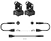Accessonico XLR Over Cat5 1 Pair, 3 Pin to RJ45 Female Adapter Cable, DMX Network Connector Extension Ethernet for DMX-CON Controller Stage Recording Studio Adapter (1 Feet)
