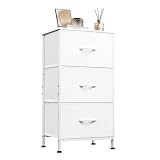 WLIVE Nightstand 3-Drawer