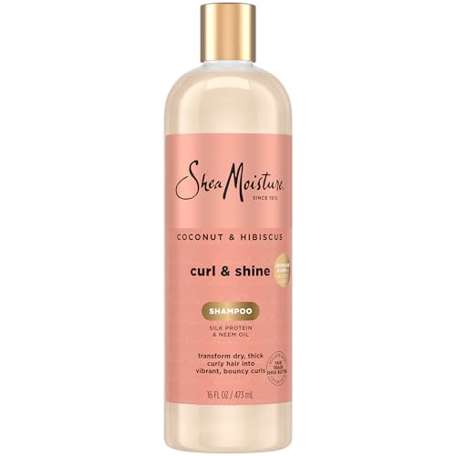 SheaMoisture Coconut and Hibiscus Curl and Shine Shampoo