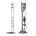 Foho Vacuum Stand for Dyson,Stable Metal Storage Bracket Stand Holder for Dyson Handheld V6 V7 V8 V10 DC30 DC31 DC34 DC35 DC58 DC59 DC62 Cordless Vacuum Cleaners & Accessories & Attachments (Black)