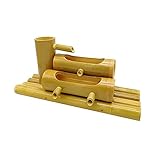 Bamboo Fountain,Bamboo WaterStatue Decor,Indoor Outdoor Garden Sculpture,Bamboo Fountain,Home Decor Ornaments,Pool Humidification Filtercora