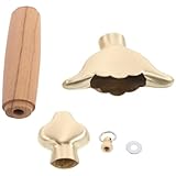 BESTonZON Poignée de Sabre en Cuivre 17 CM avec Garde Accessoire de Remplacement pour Poi...