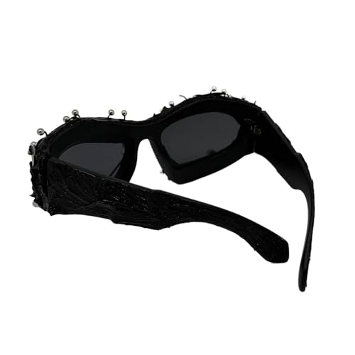 laureles Y2K Sunglasses Women's Retro Punk Men Sunglasses Black Gum Hip-hop Funny Outdoor Travel Party Goggle Outdoor Travel3