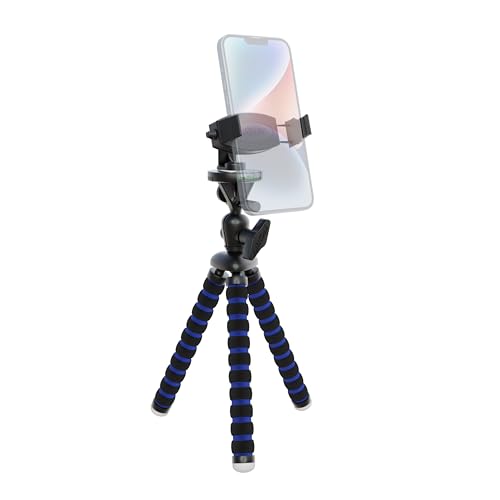 ARKON 11” Tripod Phone Mount for iPhone 11 XS XR X Galaxy Note 10 9 Galaxy S10 S9 Retail Black, Model Number: MG2TRIXL