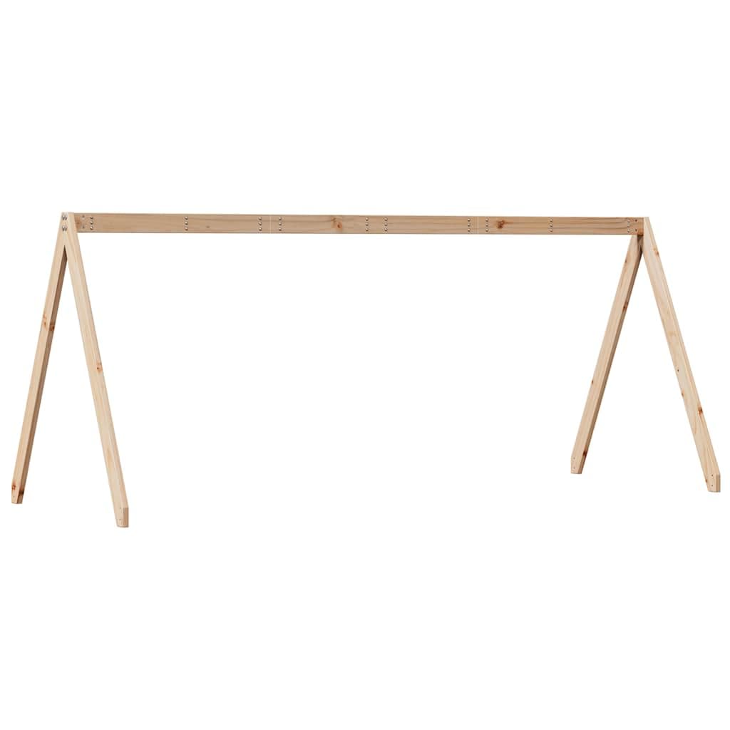 vidaXL Toit de lit pour Enfants 209x85,5x88 cm Bois de pin Massif