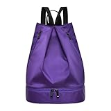 HXNH Women Men Sports Gym Bag Travel Backpack Watertight Swimming Backpack Backpack With Shoe Compartment & Wet Pocket