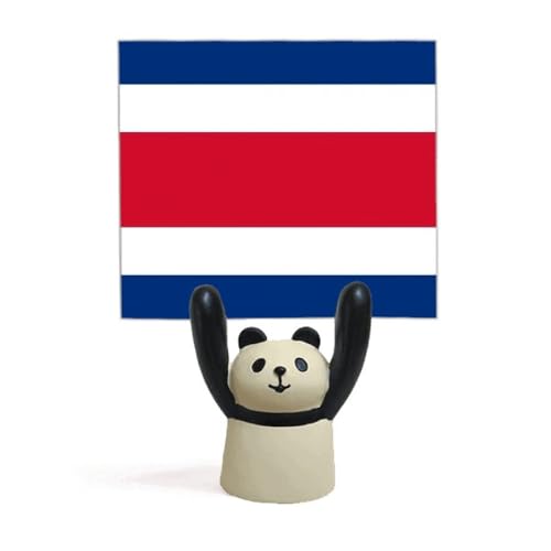 Porte-mémo panda national figurine animaux pince photo