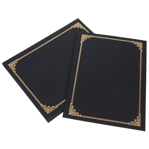 Housses de protection faciles à installer pour diplômes et certificats papier