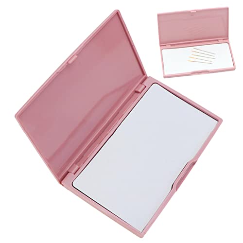 Magnetic Needle Case,Magnetic Needle Storage Case,Portable Rectangle Magnetic Diy Sewing Stitching Pin Storage Box,Sewing Knitting Pin Organizer,Needle Container Tool,For Sewing,Needlework(Pink) #TOP16