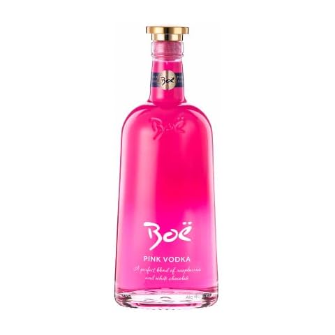 Boë Pink Vodka - Raspberry & White Chocolate - Premium Vodka - Premium Spirits - Flavoured Alcohol - 70cl Cover