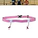 Lljsszr Race Number Holder for Triathlon and Cycling, Non-Slip Bib Support for Outdoor Activities, Pink