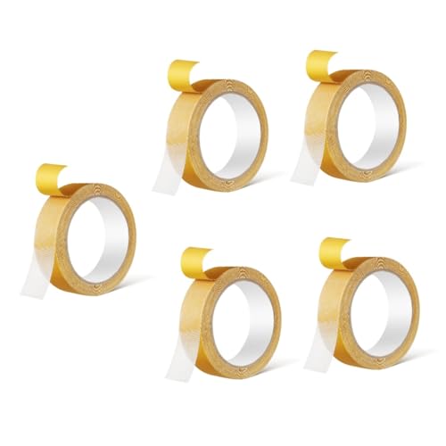 STOBOK 5 1 Forte Nastro Biadesivo Nastro Di Montaggio Resistente Schierato Per Tende a Rete Biadesivo Biadesivo a Griglia Chiaro Telaio Sull'orlo Stoffa