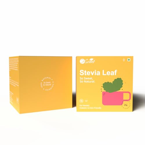 So Sweet Stevia Leaf Sugar Free Natural Zero Calorie Sweetener 250gm (Pack of 10)