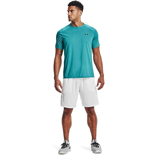 Image of Under Armour Men's Polyester Solid UA Tech 2.0 SS Short Sleeve Tee | 1326413-001