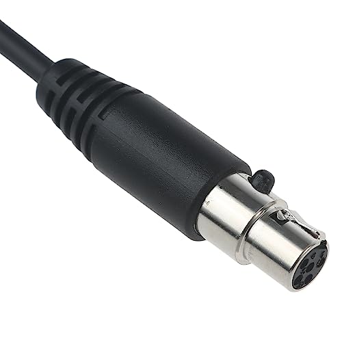 Adaptador de cable auxiliar Aviation U174 a conector XLR 5 pines miniatura 3