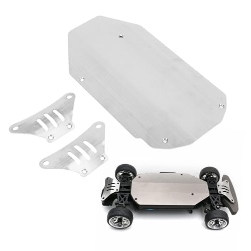 Châssis d'armure de voiture RC Tamiya TT02 - Protéger la plaque de protection inférieure 1/10