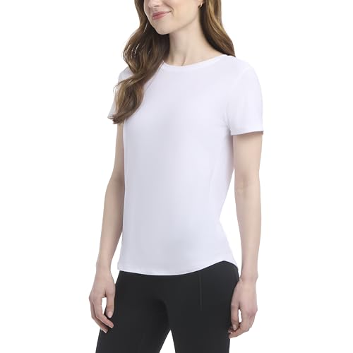 Jockey Women's Active 2-Pack Butter Soft Essential T-Shirt3