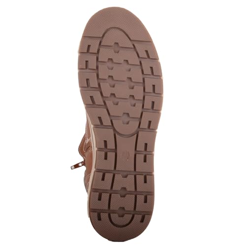 Bottines d'hiver pour femme chaudes à col en feutre isolant - 7