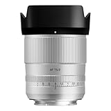 TTArtisan AF 75mm F2 Eマウント フルサイズ 単焦点レンズ (DGP受賞・国内正規品・メーカー2年保証付) ソニE互換品 中望遠 オートフォーカス 大口径 ブラック ミラーレス用 風景・ポートレート撮影対応 シルバー 銘匠光学