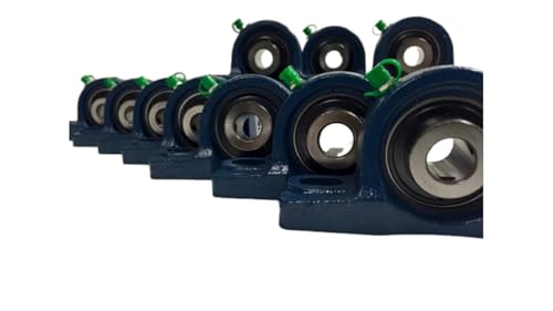 FAFNIR BEARING RCJC1 1/4 Flange Mount Ball Bearing, Eccentric Collar Locking, CAST Iron HOUSING, 4 Bolt Flange, 1-1/4 INCH BORE