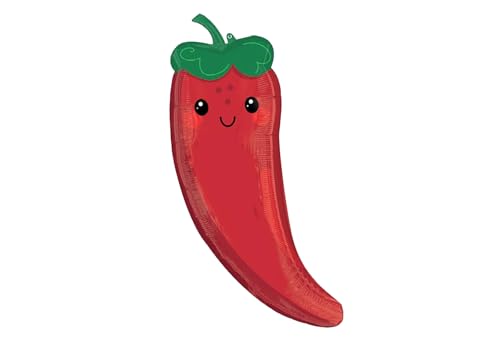 Red Chili Pepper 36" Foil Party Balloon
