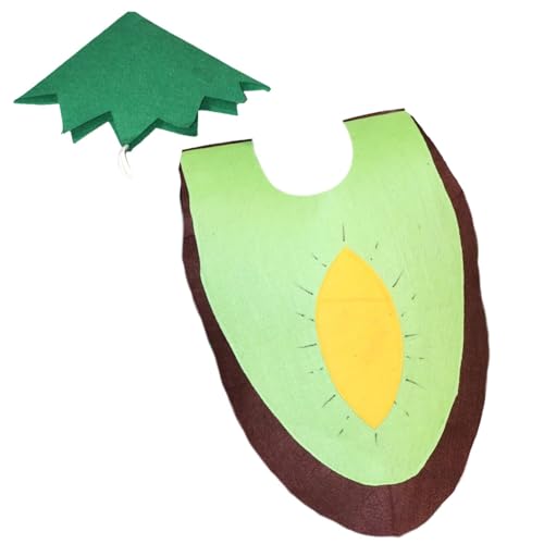 Image of Kaku Fancy Dresses Fruit and Vegetable Costume Paper Cutout with Cap For Kids | Healthy Food Costume For Boys & Girls (Tracksuit Not Included)