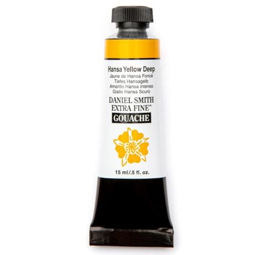 Daniel Smith Gouache Extra Fine Hansa Yellow Deep 15ml haute opacité - 2