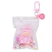 Produktbild FYJCXCMP Kleine Engel Vinyl Plüsch Anhänger, Labubu Charakter farbige Puppe Anhänger, Labubu Monster Spielzeug, Labubu Anhänger, Mädchen