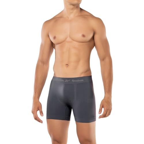 Kit 11 Cuecas Boxer Reebok Masculinas Microfibra Adulto Box Sem Costura (BR, Alfa, P, Regular, Sorti